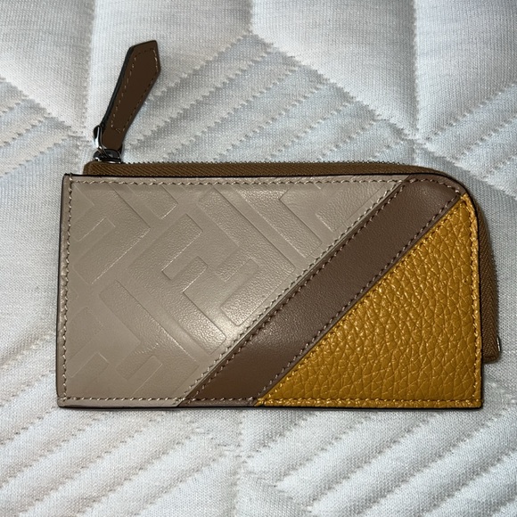 Fendi Zip Coin Card Holder - Picture 2 of 10